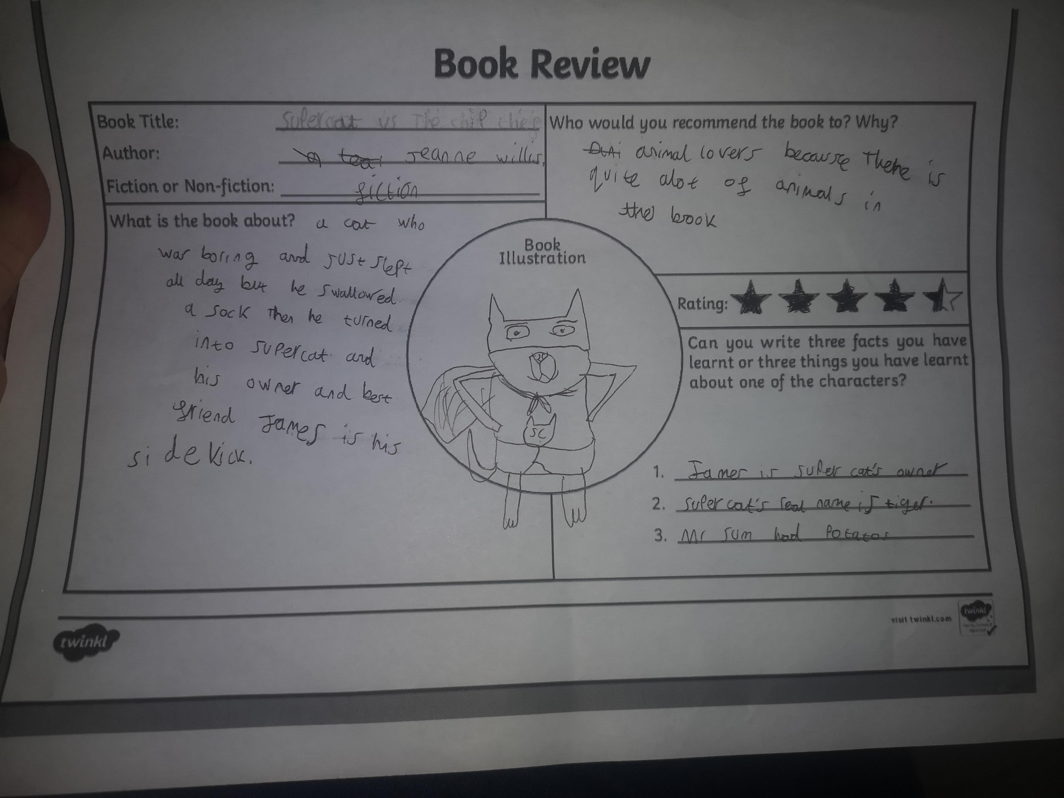 Take a look at our first book review by Abbie