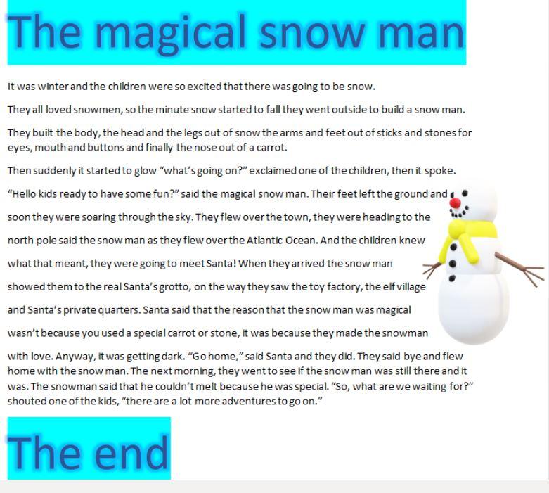 Leo's fantastic story